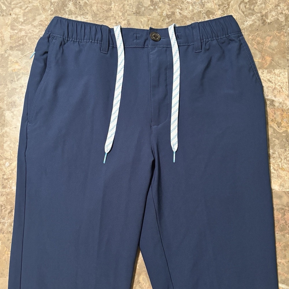 Chubbies Everywear Pants Mens Small Blue 29" Hybrid Woven Golf Office Drawstring